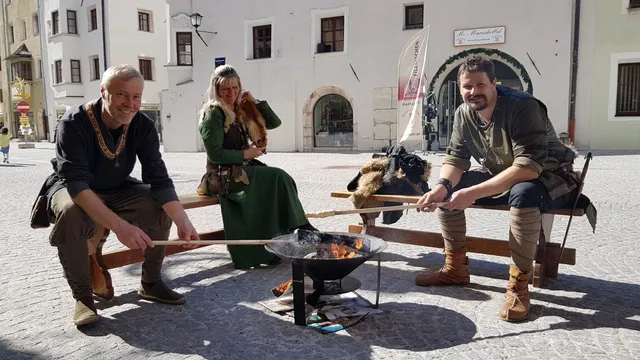 Pressetermin fürs Ritterfest Rattenberg 07. April 2019