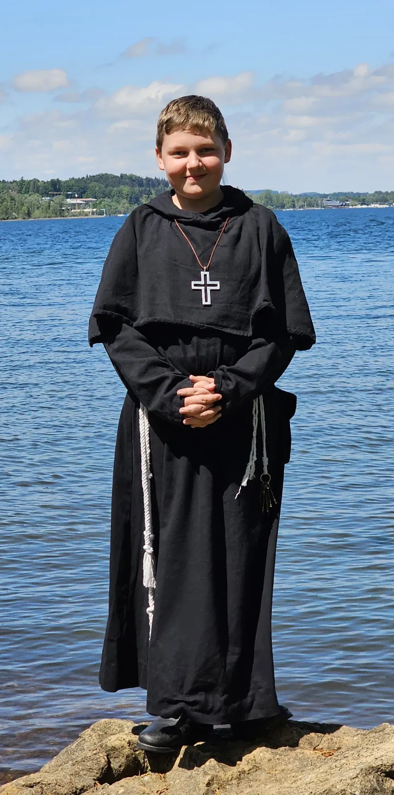 Mario Eder in Gewandung